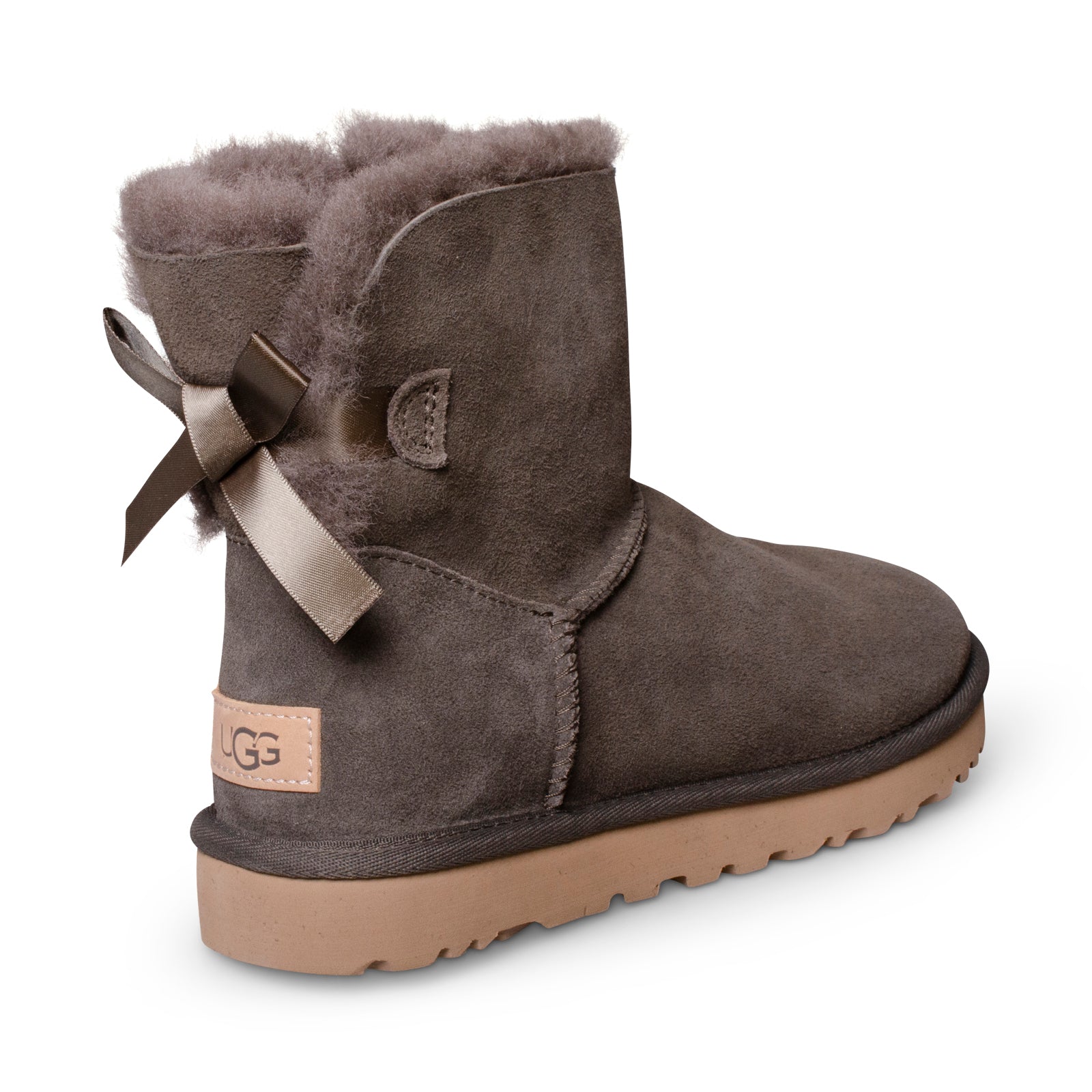 UGG Mini Bailey Bow II Slate Boots - Women's