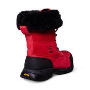 UGG Butte Samba Red / Black Boots - Women's