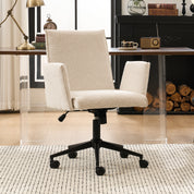 YOUNIKE Office Chair Modern Vanity Chair with Wheels