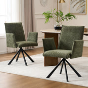 YOUNIKE Dining Chairs Swivel Criss Cross Chair