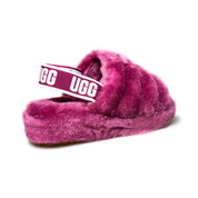 UGG Fluff Yeah Slide Bougainvillea Sandals - Women's