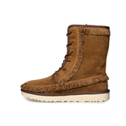 UGG Riki Lace Tall Chestnut Boots - Men's