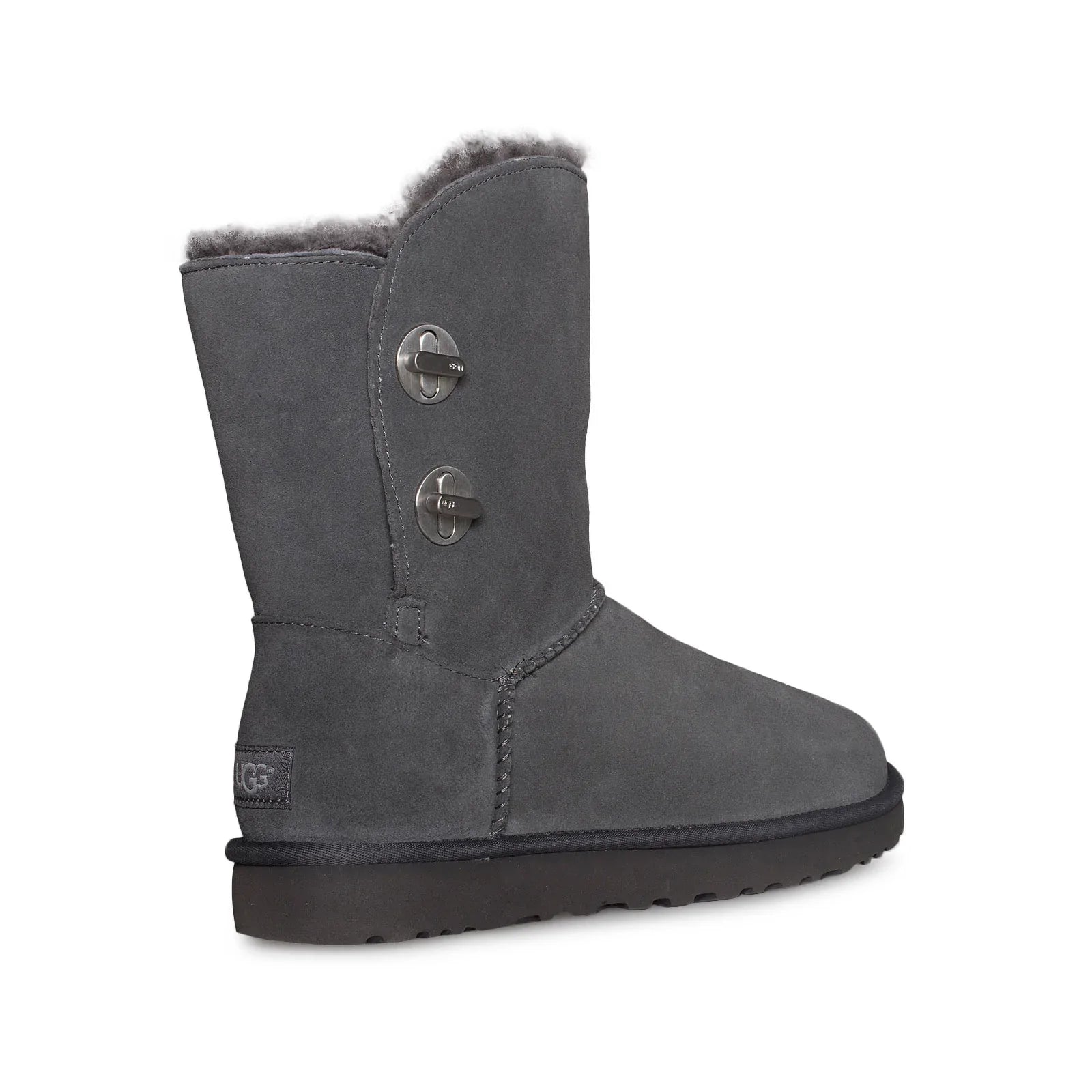 UGG Short Turnlock Charcoal Boots - Women's