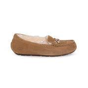 UGG Ansley Bow Brilliant Chestnut Slippers