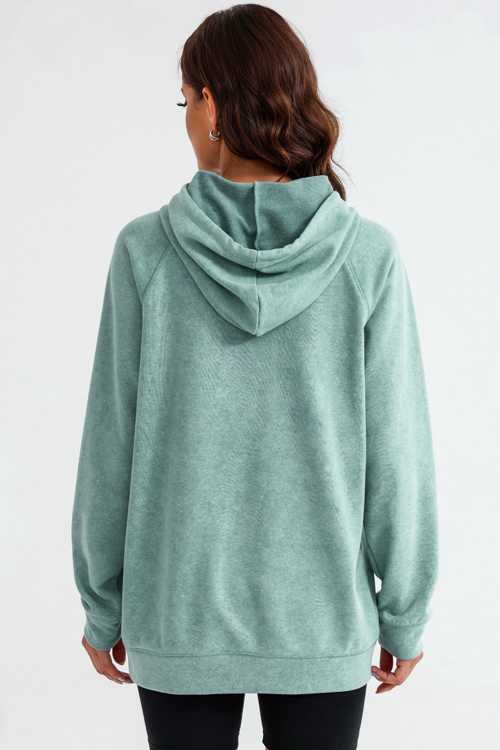 Long Sleeve Front Pocket Hoodie