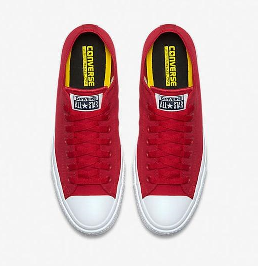 Converse Chuck Taylor Low Top Red/White 150151C