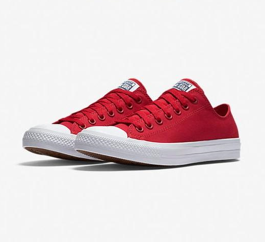 Converse Chuck Taylor Low Top Red/White 150151C