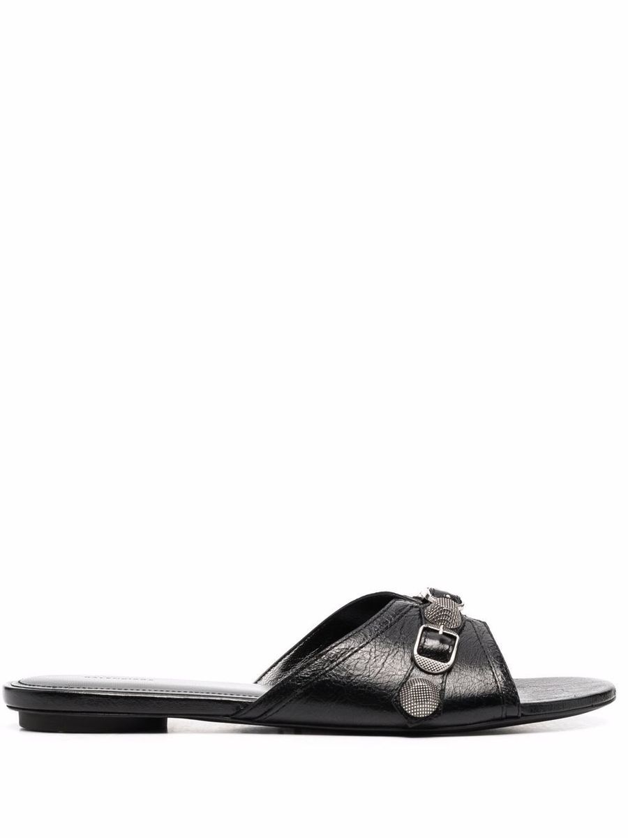 Balenciaga Le Cagole Flat Sandals