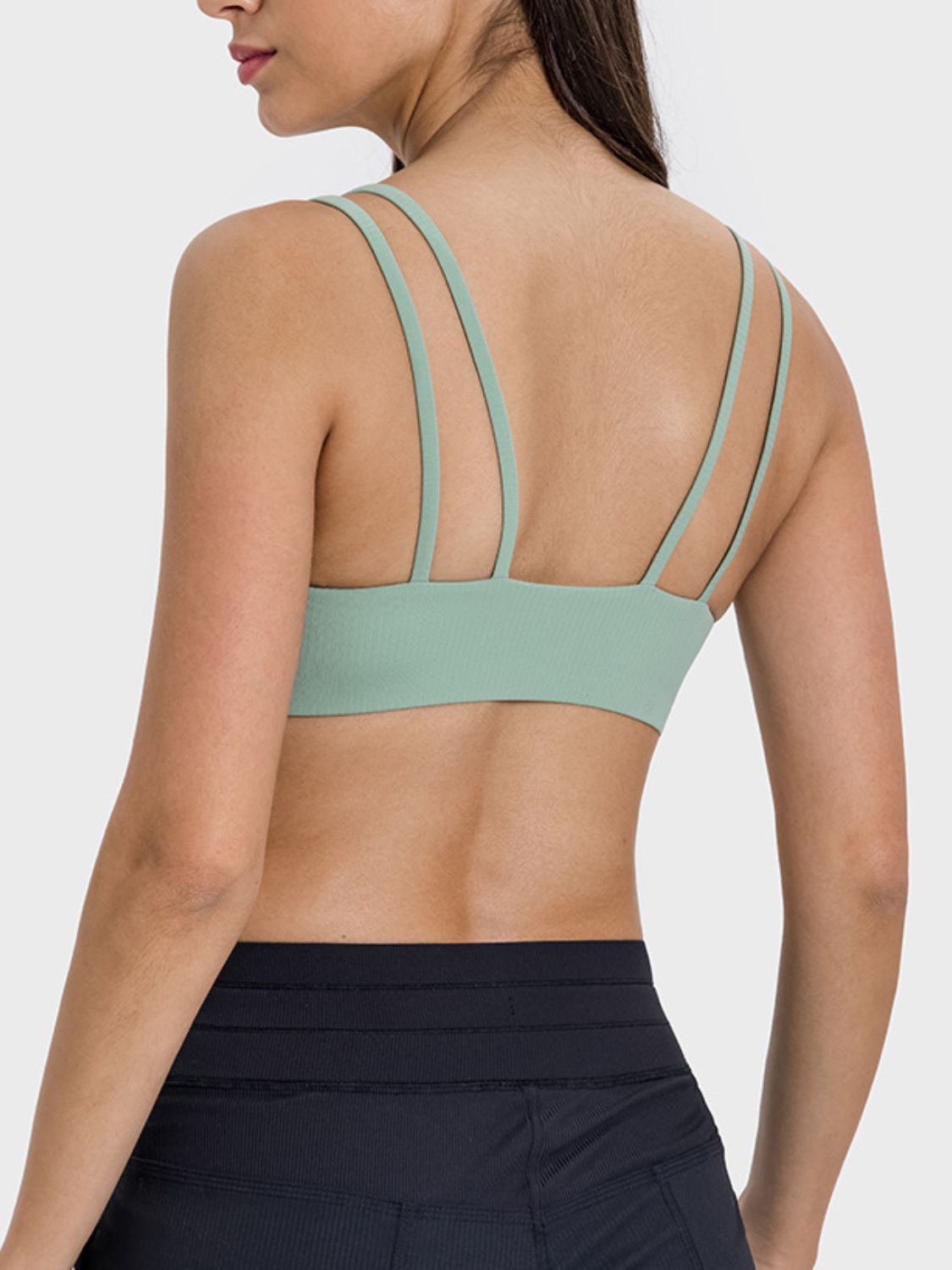 Millennia Scoop Neck Double Strap Active Cami