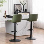 YOUNIKE Bar Stools with Back Set of 2