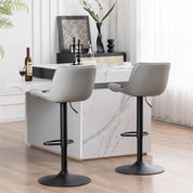 YOUNIKE Bar Stools with Back Set of 2