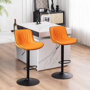 YOUNIKE Bar Stools with Back Set of 2