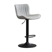 YOUNIKE Modern Bar Stools Adjustable Counter Height Swivel Stools