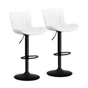 YOUNIKE Modern Bar Stools Adjustable Counter Height Swivel Stools