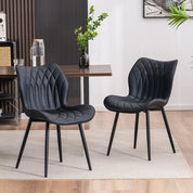 YOUNIKE Dining Chairs  PU Leather Living Room Chairs