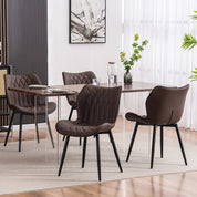 YOUNIKE Dining Chairs  PU Leather Living Room Chairs