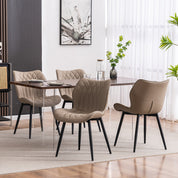 YOUNIKE Dining Chairs  PU Leather Living Room Chairs