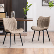 YOUNIKE Dining Chairs  PU Leather Living Room Chairs