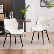 YOUNIKE Dining Chairs  PU Leather Living Room Chairs