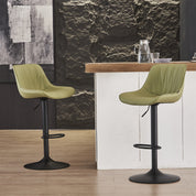 YOUNIKE Bar Stools Adjustable Swivel Bar Chairs