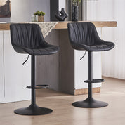 YOUNIKE Bar Stools Adjustable Swivel Bar Chairs