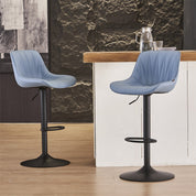 YOUNIKE Bar Stools Adjustable Swivel Bar Chairs