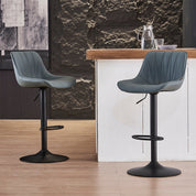 YOUNIKE Bar Stools Adjustable Swivel Bar Chairs