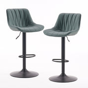 YOUNIKE Bar Stools Adjustable Swivel Bar Chairs