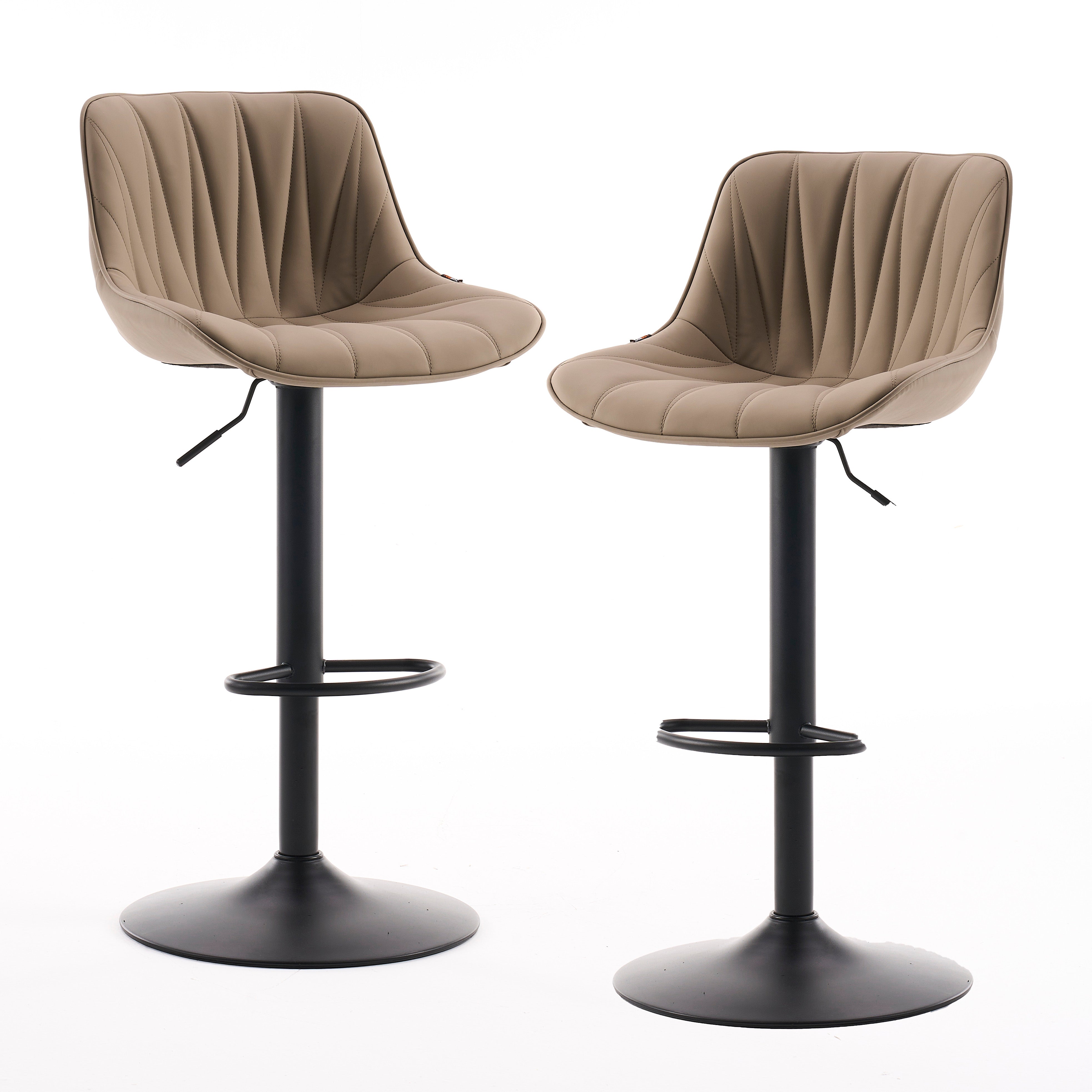 YOUNIKE Bar Stools Adjustable Swivel Bar Chairs