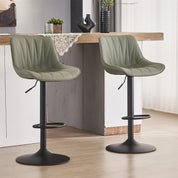 YOUNIKE Bar Stools Adjustable Swivel Bar Chairs