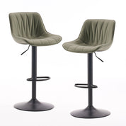 YOUNIKE Bar Stools Adjustable Swivel Bar Chairs