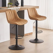 YOUNIKE Bar Stools Adjustable Swivel Bar Chairs