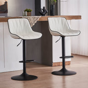 YOUNIKE Bar Stools Adjustable Swivel Bar Chairs