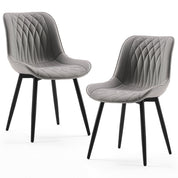 YOUNIKE Upholstered Dining Chairs Set of 2 Kitchen Chairs