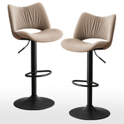 YOUNIKE Bar Stools Modern Counter Stools with Widened Back