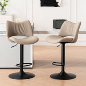 YOUNIKE Bar Stools Modern Counter Stools with Widened Back