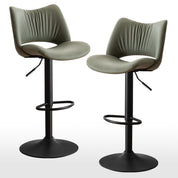 YOUNIKE Bar Stools Modern Counter Stools with Widened Back