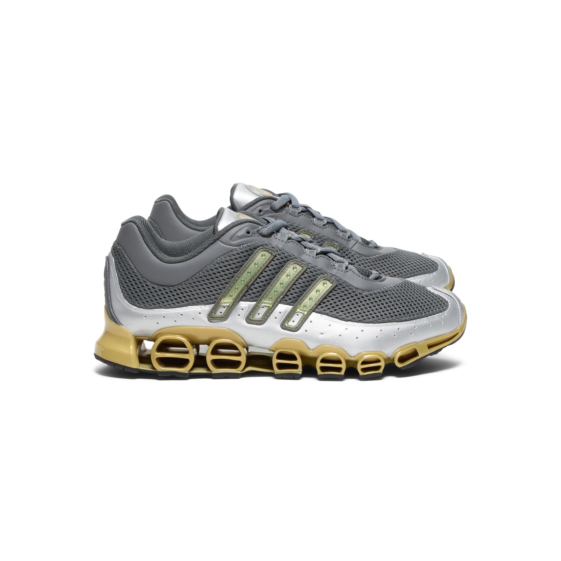 adidas Megaride (Grey Four/Gold Metallic/ Matte Silver)