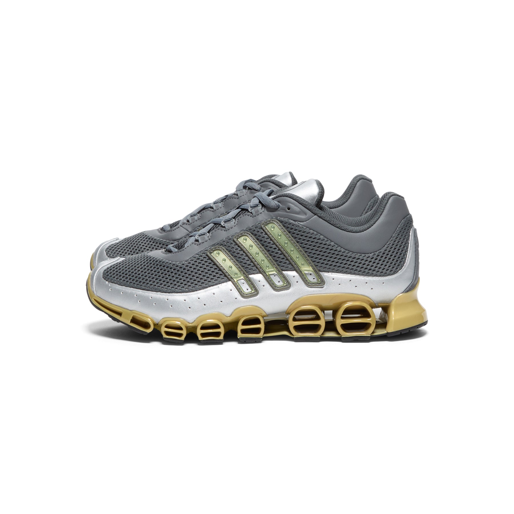 adidas Megaride (Grey Four/Gold Metallic/ Matte Silver)