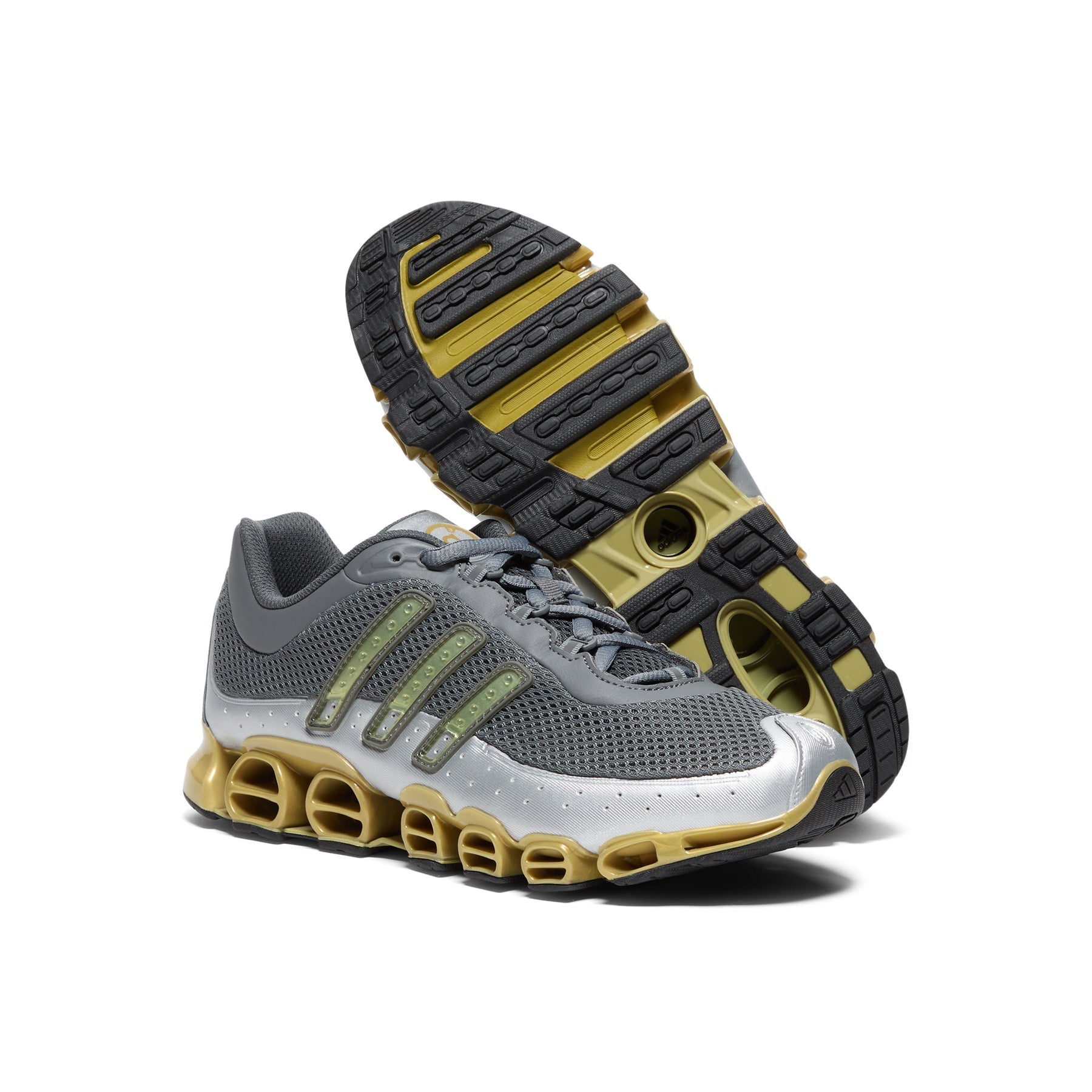 adidas Megaride (Grey Four/Gold Metallic/ Matte Silver)