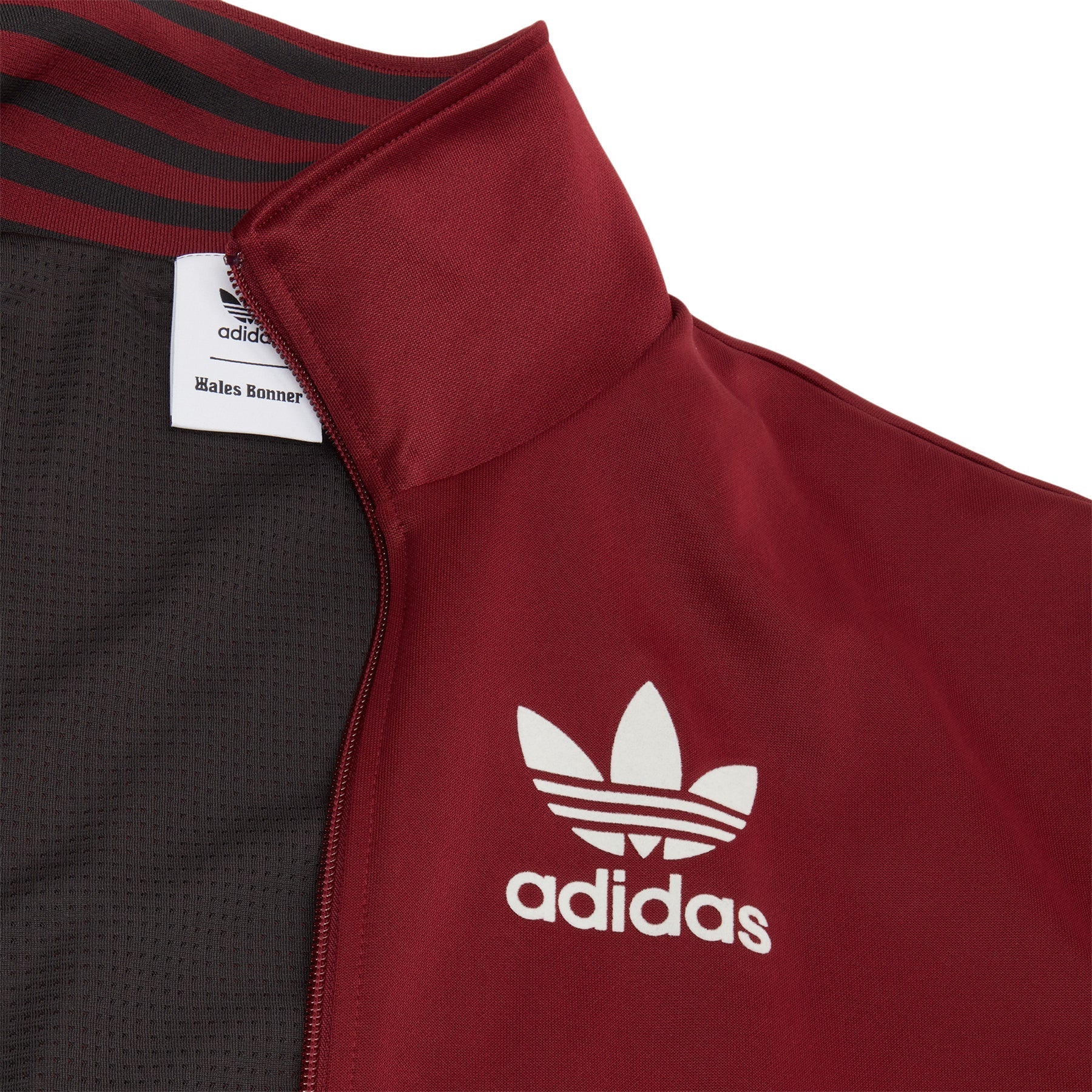 adidas x Wales Bonner Womens Track Top (Collegiate Burgundy)