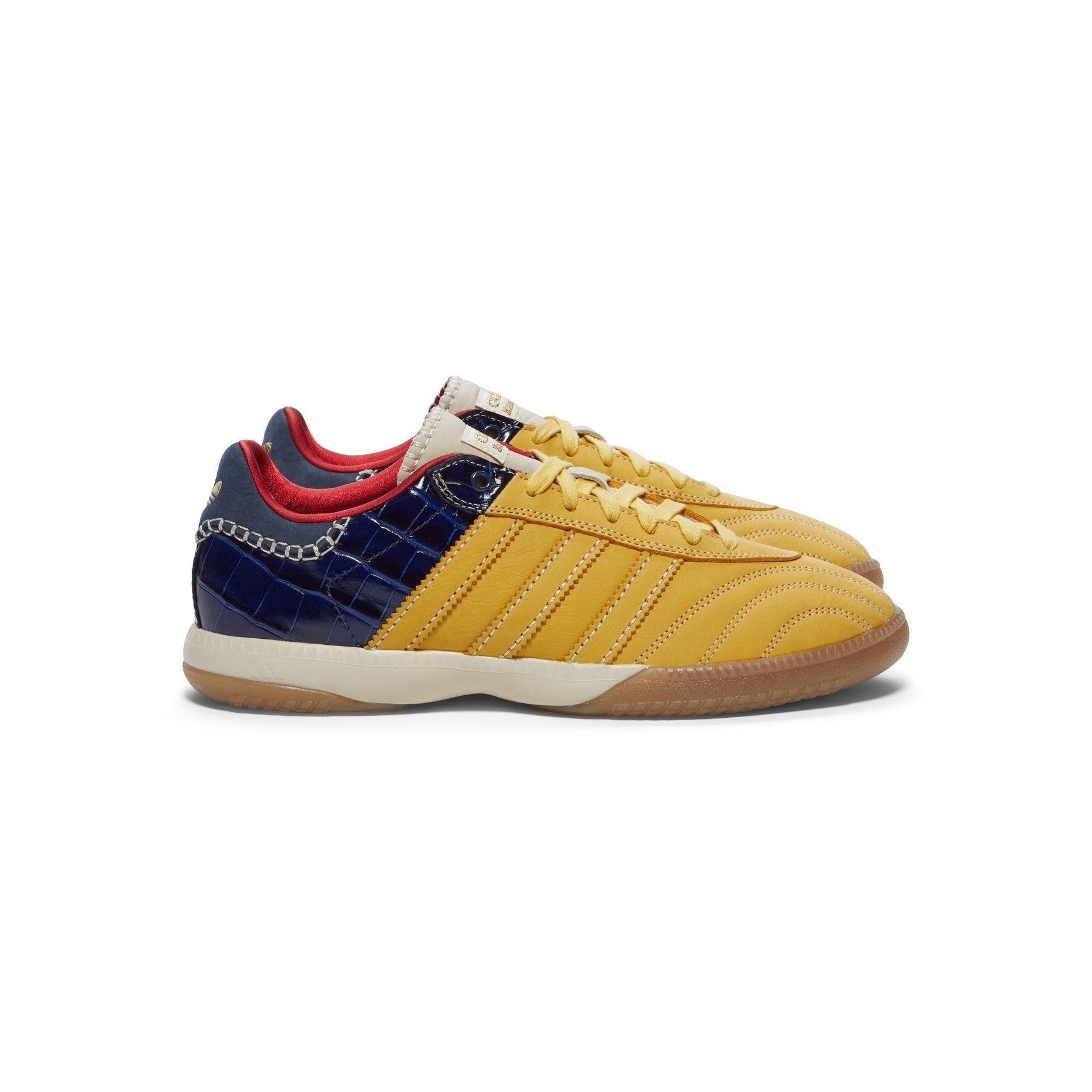 adidas x Wales Bonner MN Samba Suede (Fade Gold/Navy)