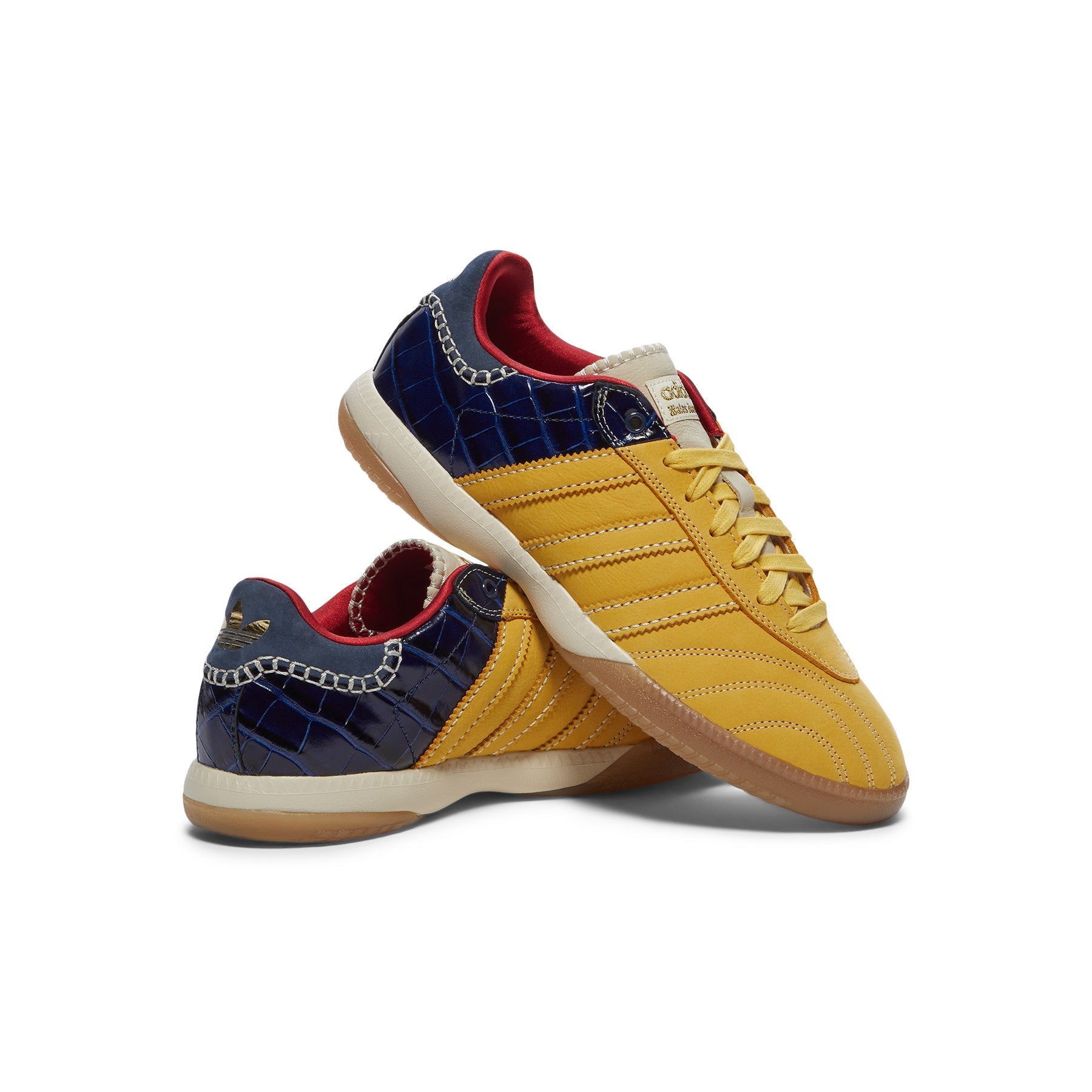 adidas x Wales Bonner MN Samba Suede (Fade Gold/Navy)