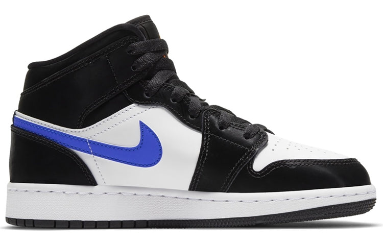 Air Jordan 1 Mid GS 'Black Racer Blue' 554725-084