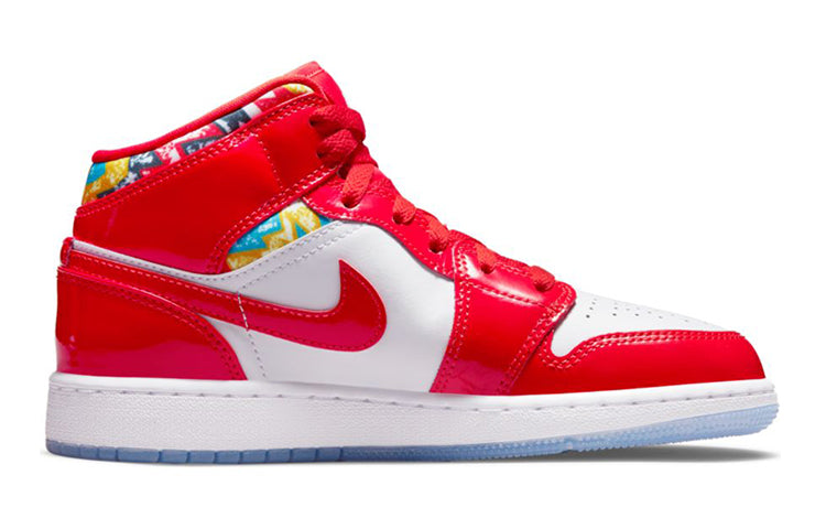 Air Jordan 1 Mid SE GS 'Barcelona Sweater' DC7248-600