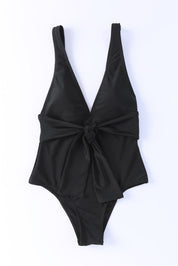 Plunge Wide Strap One-Piece Swimwear