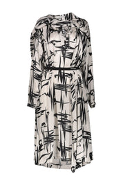 Balenciaga Jacquard Silk Dress Clothing