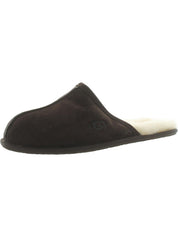 Scuff Mens Suede Slip On Scuff Slippers