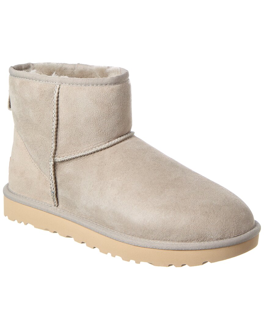 UGG Classic Mini II Suede & Shearling Boot