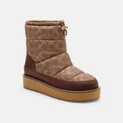 Coach Outlet Idella Bootie In Signature Nylon